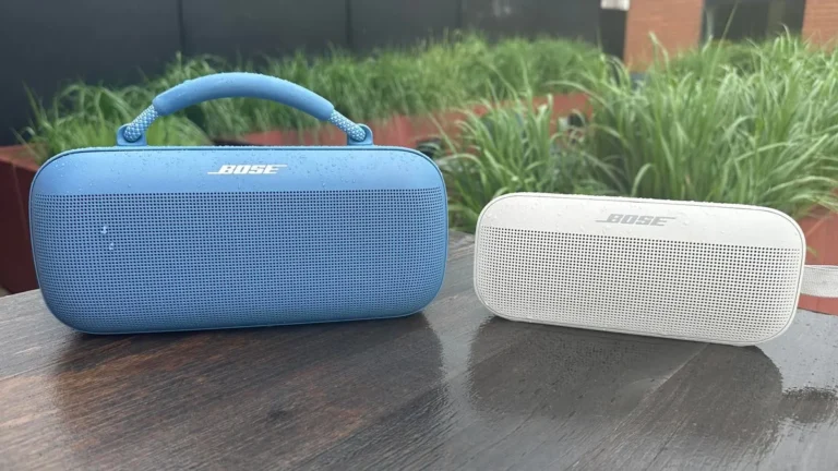 Bose SoundLink Flex vs SoundLink Max: Qual é a melhor opção? Palavra-chave: altifalante Bluetooth.
