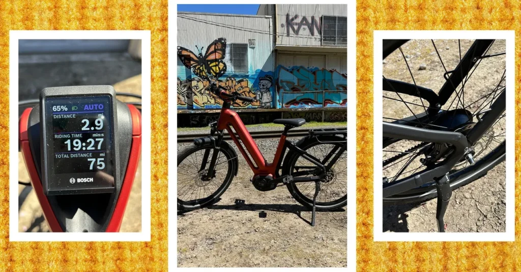 bicicleta elétrica de alta qualidade