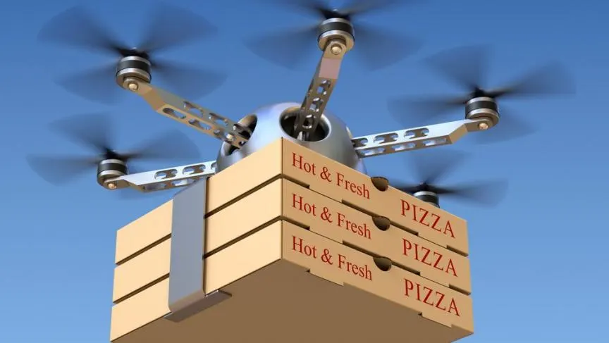 entrega de pizzas